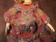 Vintage Doll Mannequin Puppet Asian Wood & Fabric Sequined/studded Carved Figures photo 2