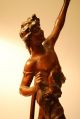 Beautifully Cast Newel Post Banister Figure - Mkd.  Le Chasseur Germany Other photo 1