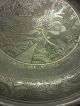 Vintage Huikee Swatow Pewter Small Plate Metalware photo 3