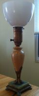 Vintage Lamp Rare Made By Artistic Brass & Brz Works Nyc Lamps photo 2