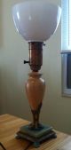 Vintage Lamp Rare Made By Artistic Brass & Brz Works Nyc Lamps photo 4