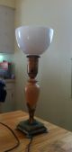 Vintage Lamp Rare Made By Artistic Brass & Brz Works Nyc Lamps photo 5