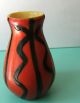 Decorative Cute Vintage/antique Small Art Deco Ceramic Vase From Hungary Vases photo 1