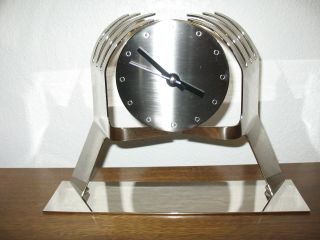 Hagenauer Style Clock Karl Schmidt Machine Age Art Deco Rohde Weber Deskey Era photo