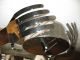 Hagenauer Style Clock Karl Schmidt Machine Age Art Deco Rohde Weber Deskey Era Metalware photo 1