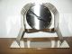 Hagenauer Style Clock Karl Schmidt Machine Age Art Deco Rohde Weber Deskey Era Metalware photo 5
