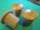 Vintage French Wood Topped Corks (scientific/apothecary?) Set Of 3 Other photo 8
