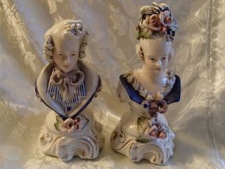 Hand Painted Cordey Man & Woman 5022 & 5023 photo