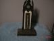 American Thermometer Desk Bronze Gothic Revival 1880s Chas Wilder Price Reduced Metalware photo 1