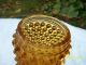Antiique Amber Hobnail Sugar Shaker Wirh Top Other photo 2
