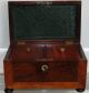 Antique Regency Walnut Birds Eye Maple Inlaid Tea Caddy Casket Box Nr Boxes photo 1