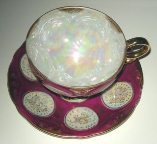 Vintage Chase Of Japan Porcelain Cup And Saucer - Just Gorgeous photo