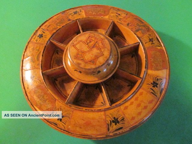 Antique English Regency Era Wooden 