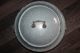 Antique Enamelware Round Bread Box Bin Grey Speckle - Ware Graniteware 1920 ' S Metalware photo 3