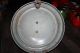 Antique Enamelware Round Bread Box Bin Grey Speckle - Ware Graniteware 1920 ' S Metalware photo 4