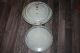 Antique Enamelware Round Bread Box Bin Grey Speckle - Ware Graniteware 1920 ' S Metalware photo 6