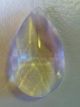 Faceted Clear Glass Teardrop Decorative Window Hanging Prism Other photo 2