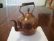 Classic 19thc American Copper Tea Hot Water Kettle Metalware photo 1