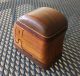 Handcrafted Wooden Inlaid Stamp Roll Dispenser Boxes photo 2