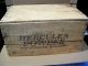 Antique Hercules Powder High Explosives Wooden Crate Check It Out Boxes photo 1