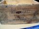 Antique Hercules Powder High Explosives Wooden Crate Check It Out Boxes photo 7