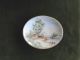 Pocelain Plate Miniature 19th Century Furstenburg Brunswick Germany. Figurines photo 2