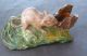 Alfred Jean Foretay Cold Painted Spelter Casting - The Rat & The Oyster - Signed Metalware photo 1
