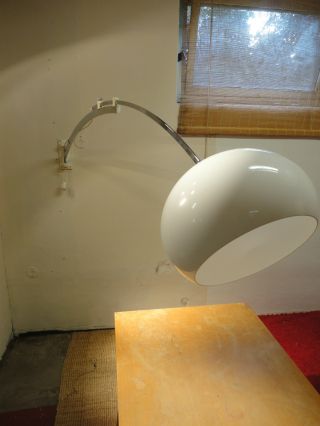 60 ' S 70 ' S Mid Century Modern Reggiani Wall Lamp,  Fog Morup Panton Era photo