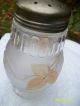 Antiique Frosted And Clear Glass Sugar Shaker Epg Other photo 1