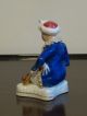 Mid 19th C Staffordshire Pottery Hookah Smoking Turk Figure Figurine Figurines photo 5