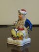 Mid 19th C Staffordshire Pottery Hookah Smoking Turk Figure Figurine Figurines photo 7