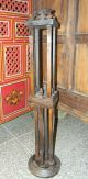 Wooden Folding Adujestable Candle Stand Handicraft Decorative Item Lamps photo 2