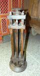 Wooden Folding Adujestable Candle Stand Handicraft Decorative Item Lamps photo 3
