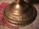 Antique Bradley Hubbard B & H Oil Kero Golden Brass Lamp Lamps photo 2