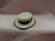 Vintage Bisque Old Straw Hat Figurines photo 1