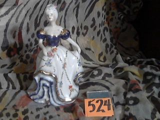 Item 524 Eight Inch Tall Porcelain Southern Bell Figurine photo