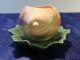 Vinatage Ceramic Pear On Leaf By Mccoy Figurines photo 2