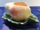 Vinatage Ceramic Pear On Leaf By Mccoy Figurines photo 4