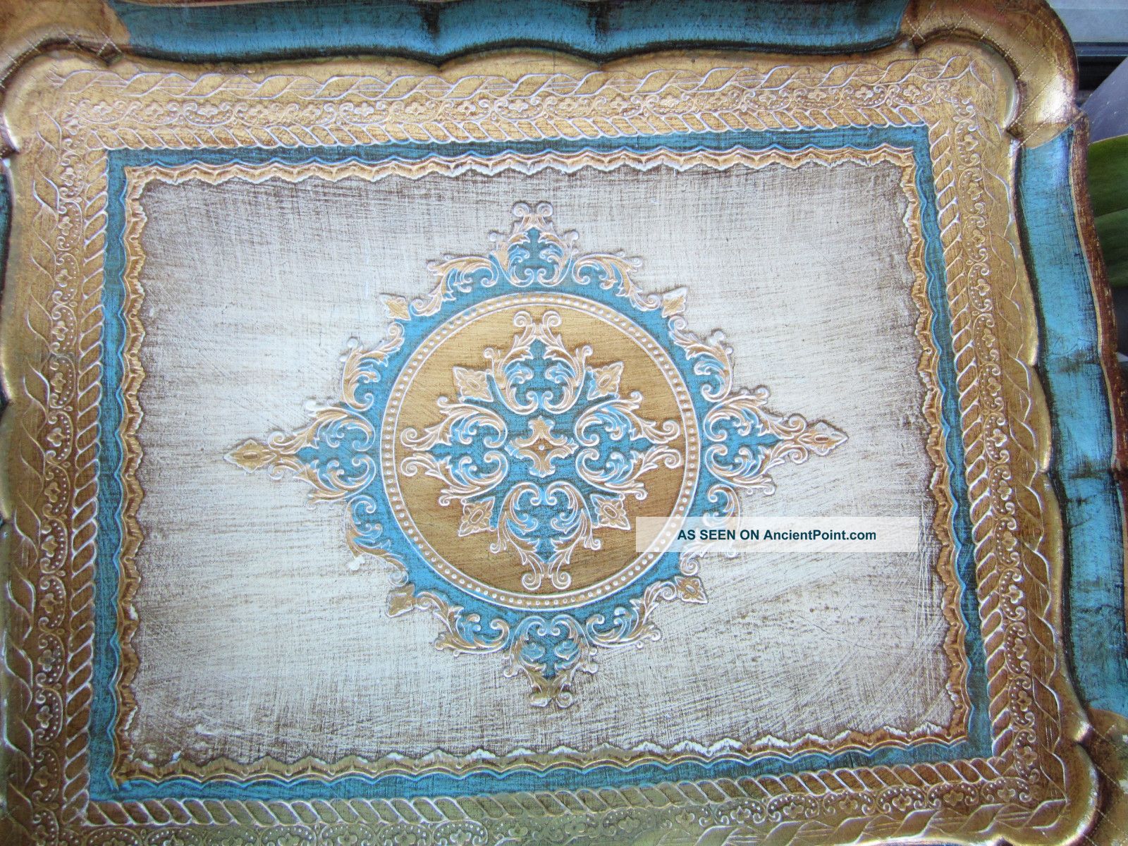 Vintage Decorative Wood Tray Other photo