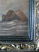 Antique Primitive Adirondack Forest Oil Painting On Canvas Other photo 6