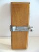 Antique Vintage Wood English Tie Press,  By The Watts Screw Neck Tie Press - Vgc Other photo 1
