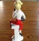 Vintage Chadwick 1950 ' S Telephone Girl Figurines photo 4