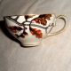 60yr Meito Norleans Occupied Japan Colorful Autumn Leaves Cup & Saucer No Damage Cups & Saucers photo 2
