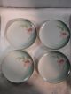 Antique Porcelain P.  V.  Germany Handpainted Poppy,  4 Dessert Plates Other photo 10