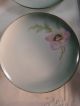 Antique Porcelain P.  V.  Germany Handpainted Poppy,  4 Dessert Plates Other photo 8