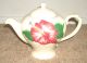 Flower Teapot Looks To Be Antique.  Made In California 8 