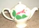 Flower Teapot Looks To Be Antique.  Made In California 8 