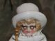Victorian German Porcelain Grandma & Grandpa Figurines W/glasses Made In Germany Figurines photo 5
