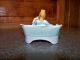 Antique Porcelain Lace Lady On Couch Made In Japan Figurines photo 2