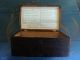Antique Historical Americana Inlaid Wood Box Revolutionary Constitution Frigate Boxes photo 4